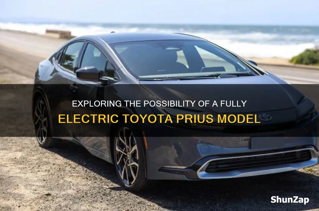 are there any full electric prius cars