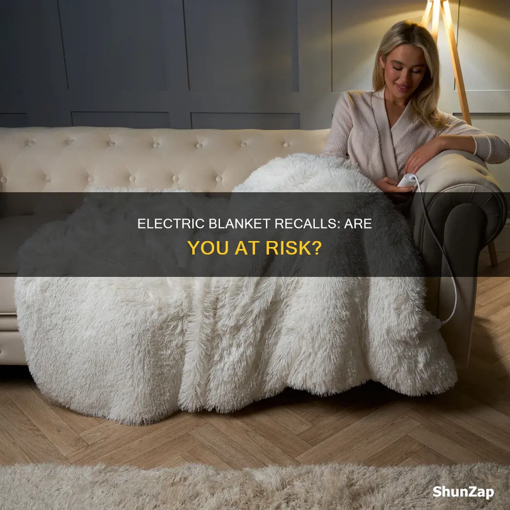 are there any recalls on electric blankets