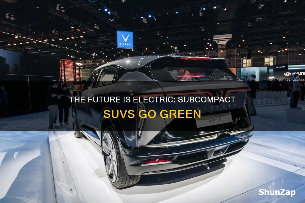 are there any subcompact suvs all electric