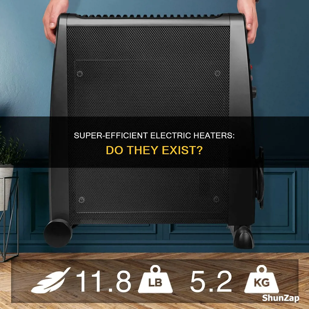 are there any super efficient electric heaters