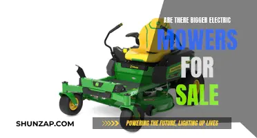 Electric Mowers: Bigger Options Available for Your Lawn Needs