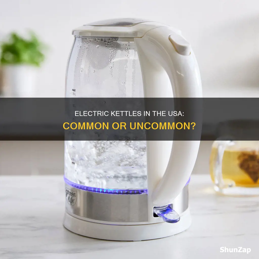 are there electric kettles in the usa