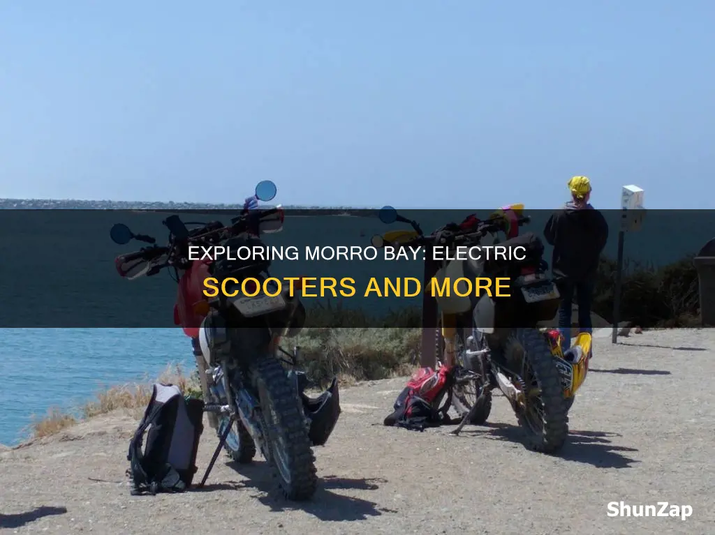 are there electric scooters in morro bay