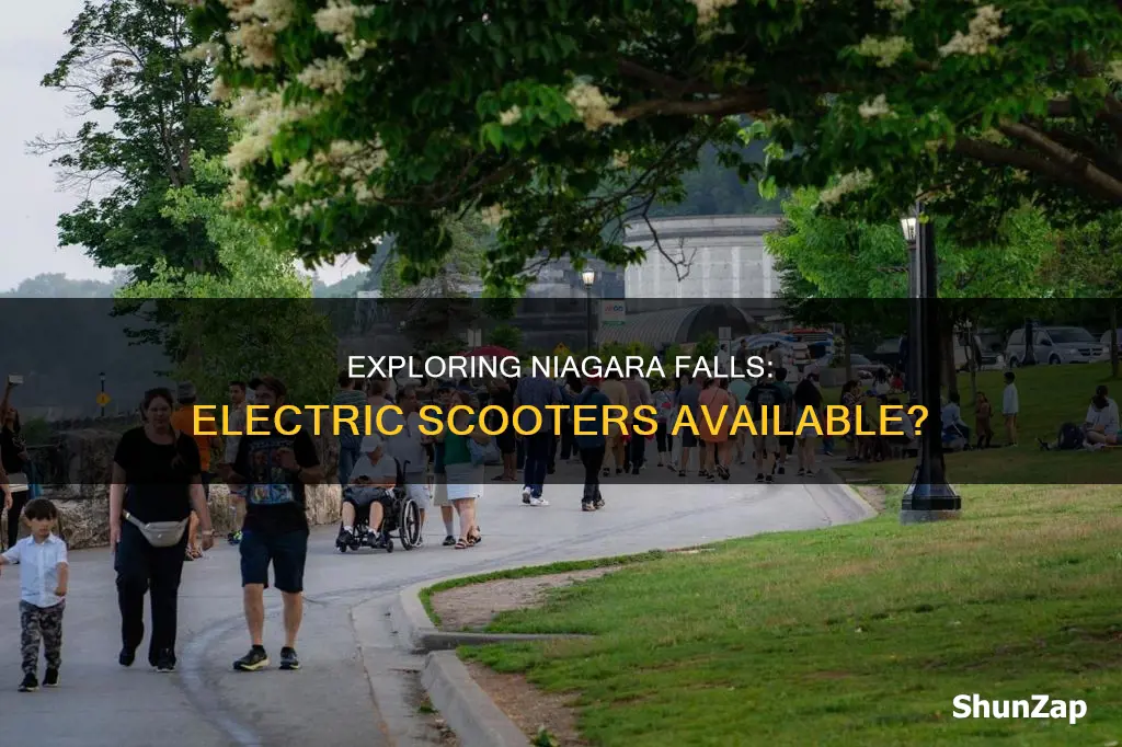 are there electric scooters in niagara falls