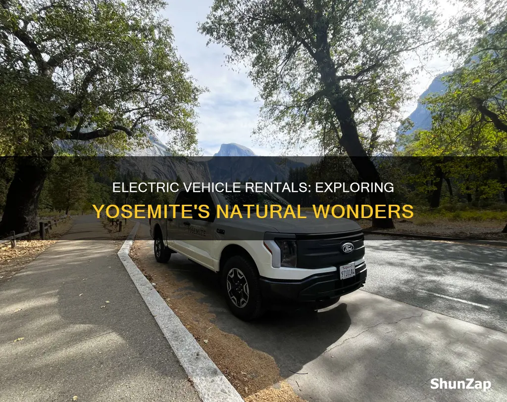 are there electric vehicles for rent at yosemite