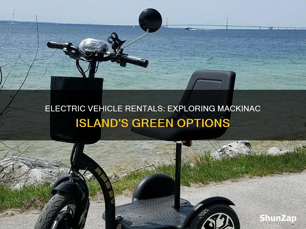 are there electric vehicles for rent on mackinac island