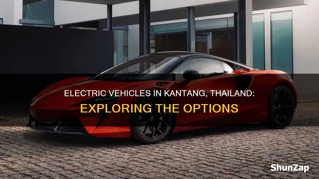 are there electric vehicles in kantang thailand