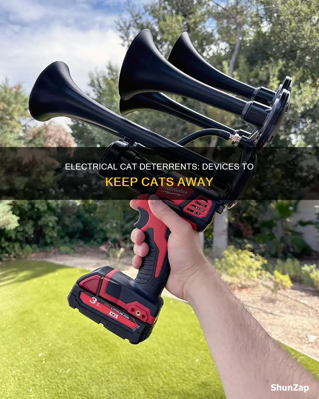are there electrical devices to deter cats