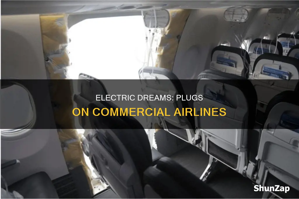 are there electrical plugs on commercial airlines