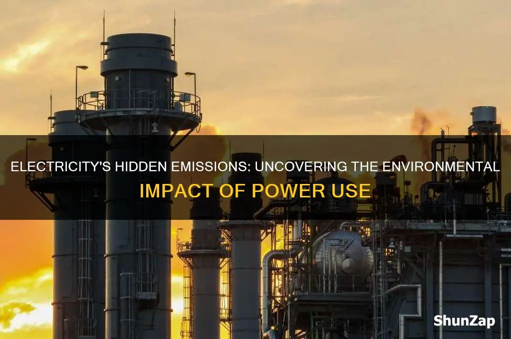 are there emissions from using electricity