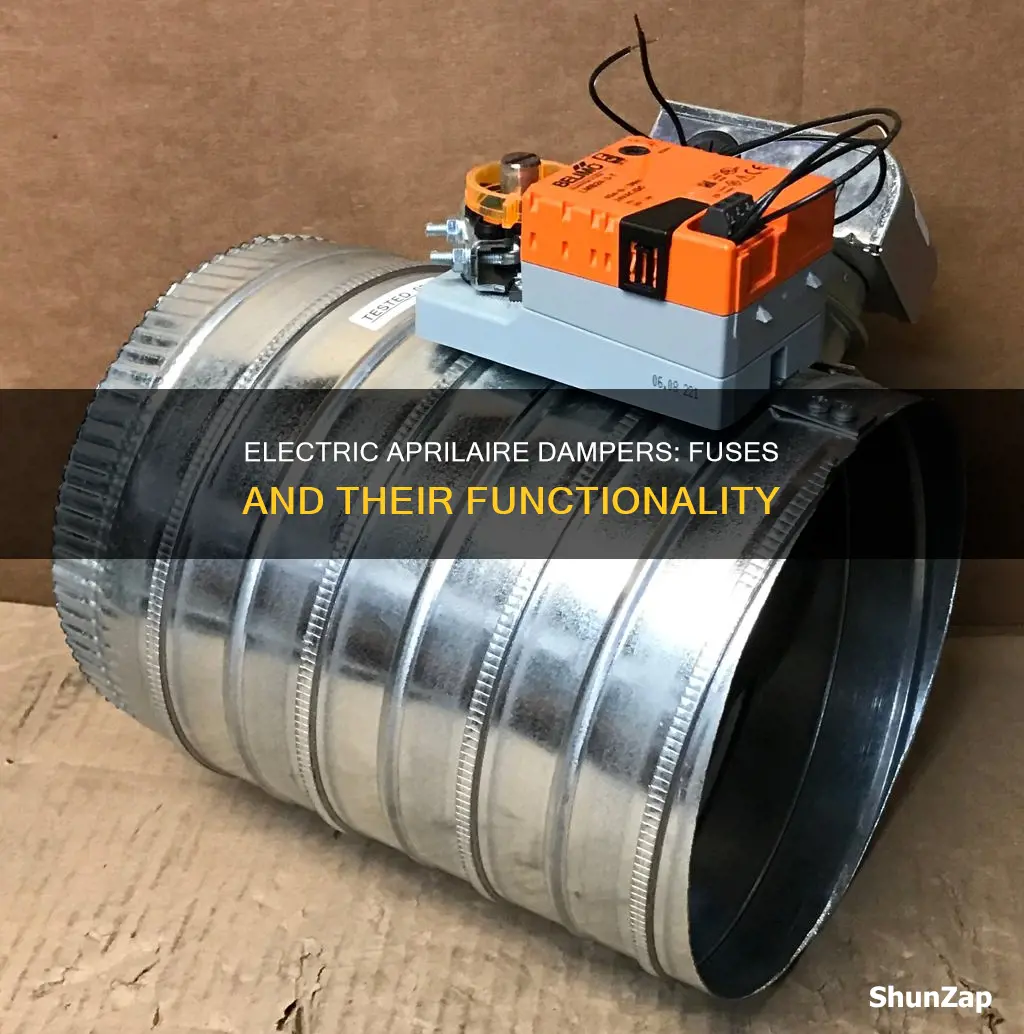 are there fuses in electric aprilaire dampers