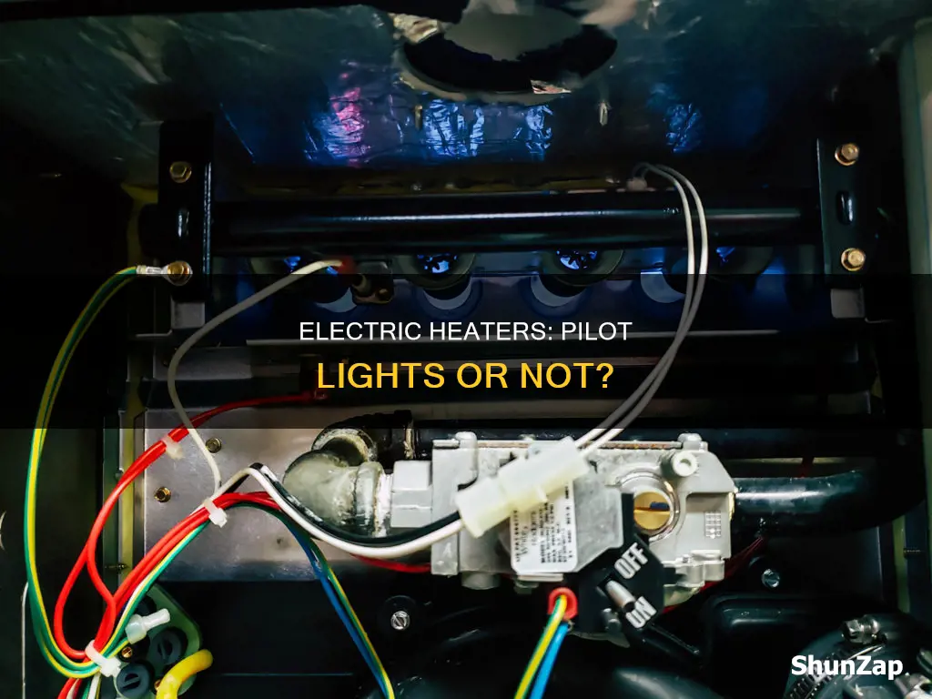 are there pilot lights on electric heaters