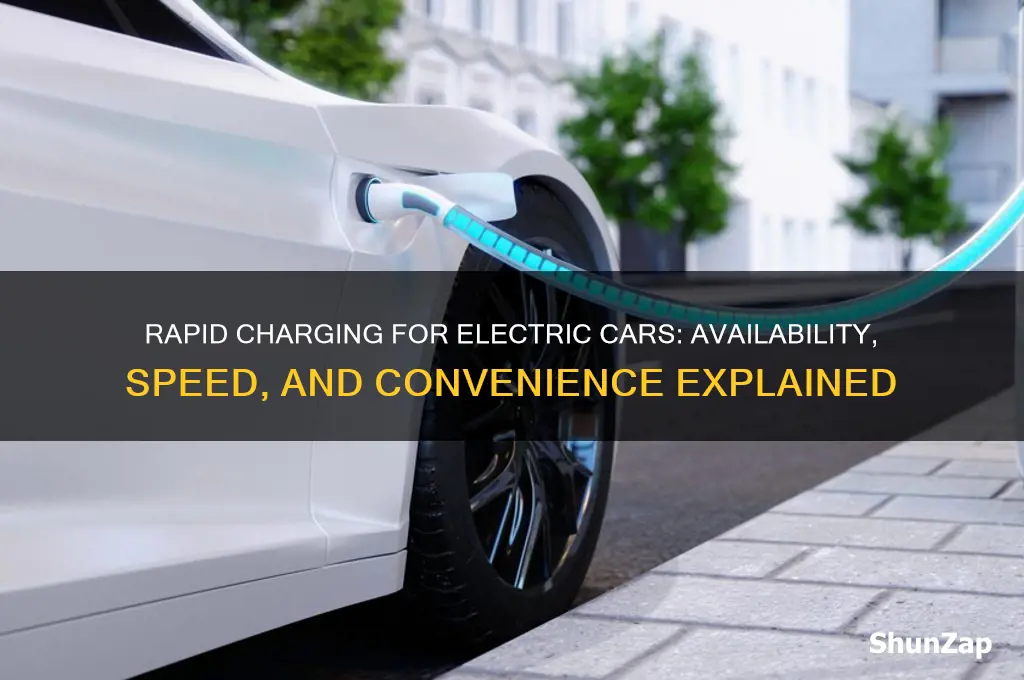 are there rapid chargers for electric cars