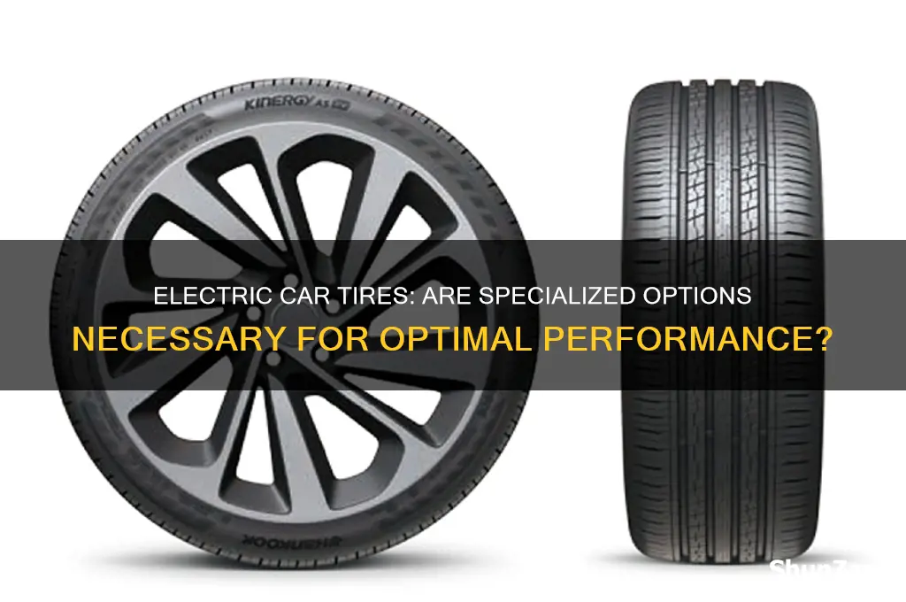 are there special tires for electric cars