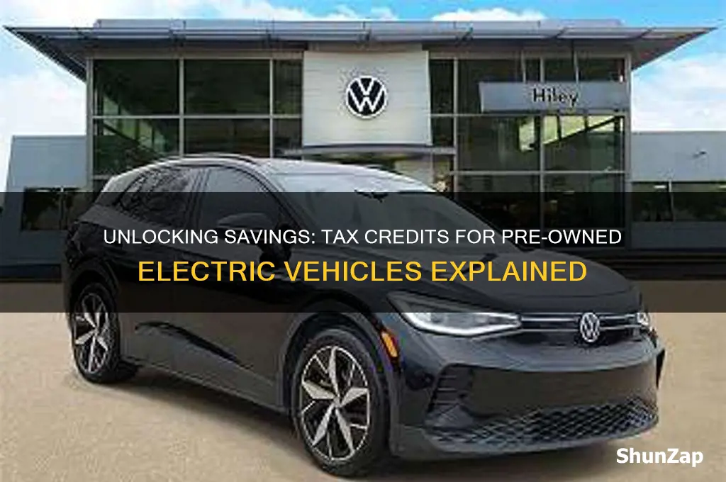 are there tax credits for used electric vehicles
