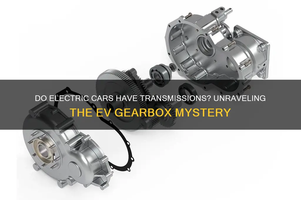 are there transmissions in electric cars