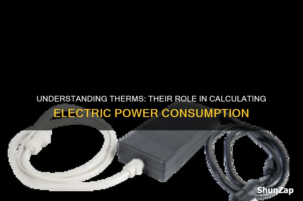 are therms used to calculate electric power