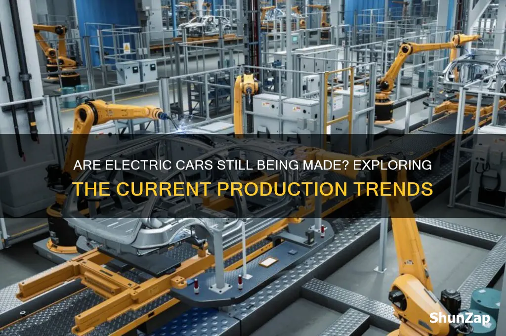 are they still making electric cars