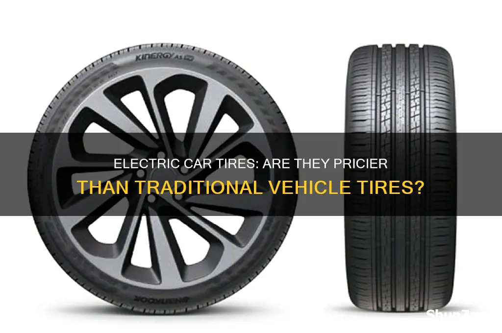 are tires for electric cars more expensive