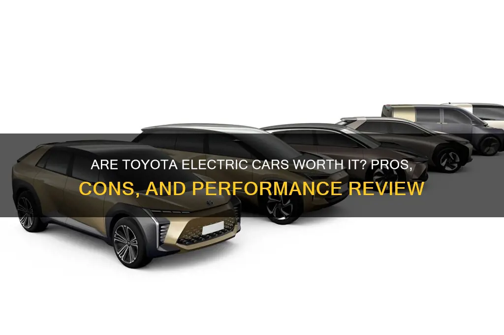 are toyota electric cars good