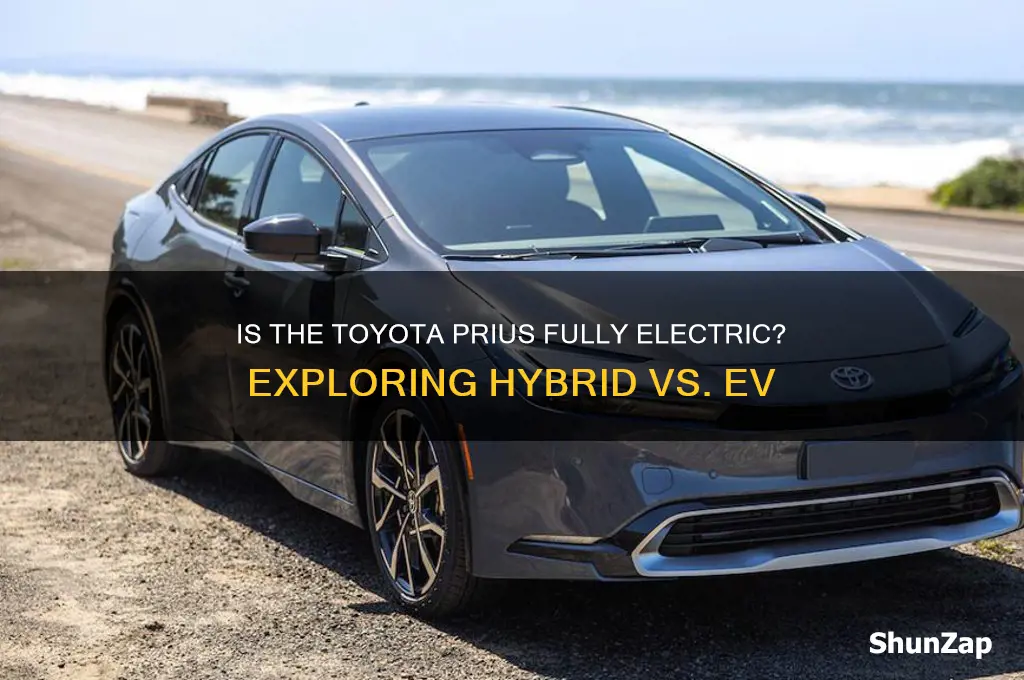 are toyota prius electric cars