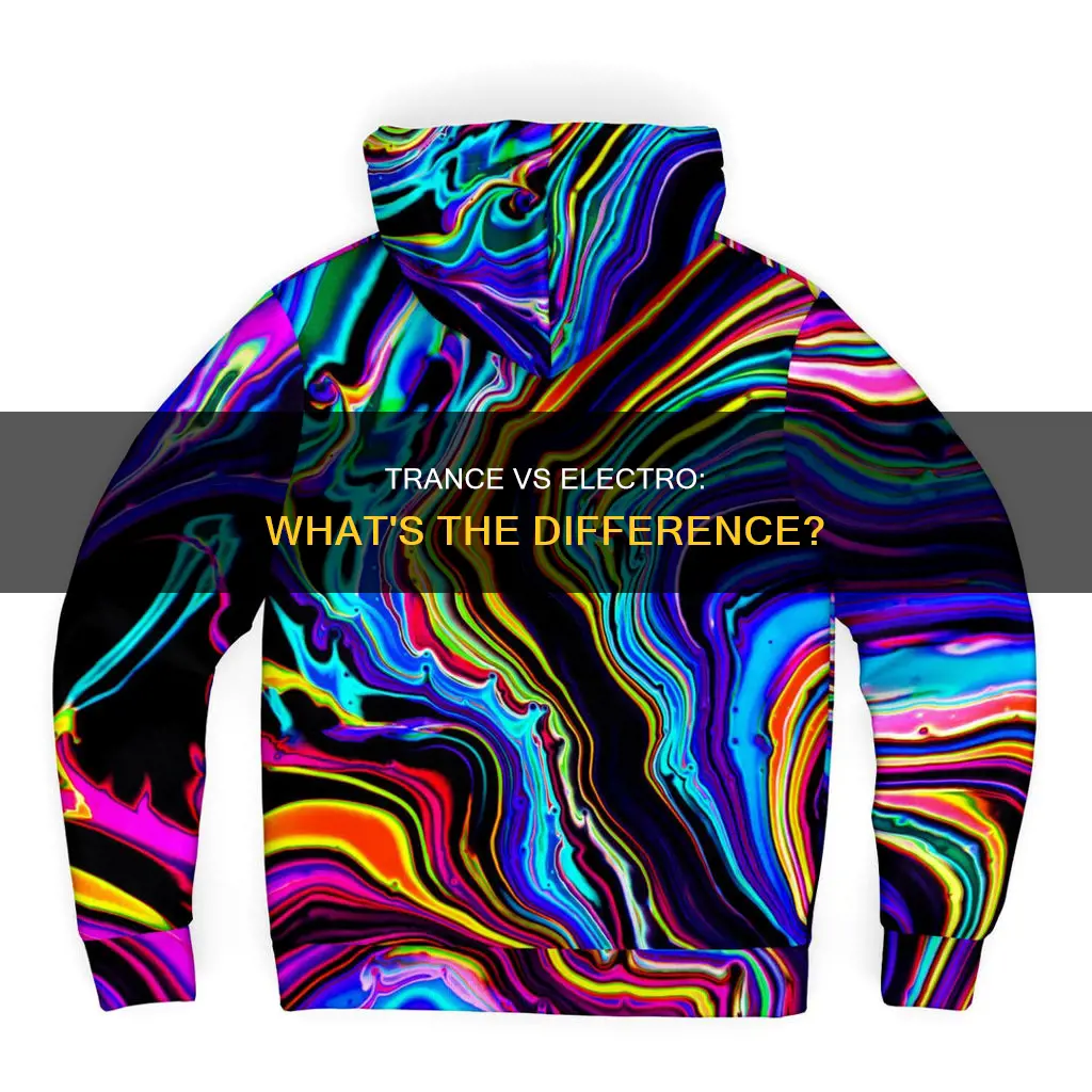 are trance and electro the same things