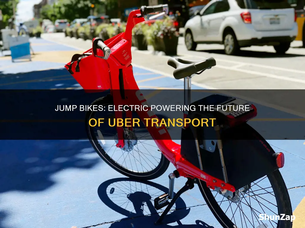 are uber jump bikes electric