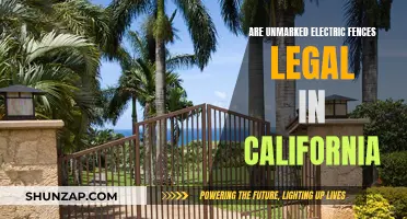 Electric Fences and California's Legal Requirements for Marking