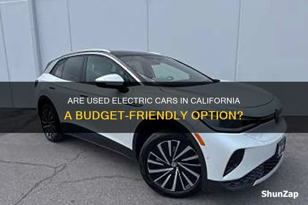 are used electric cars cheaper in california