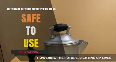Are Vintage Electric Coffee Percolators Safe for Modern Use?