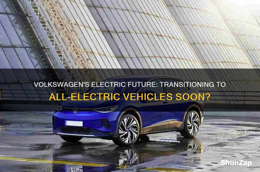 are volkswagens going to all electric cars