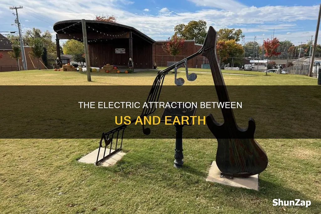 are we electrically attracted to the earth