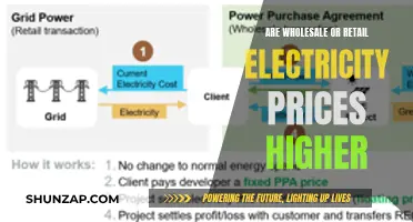 Wholesale Electricity Prices: Higher Than Retail?