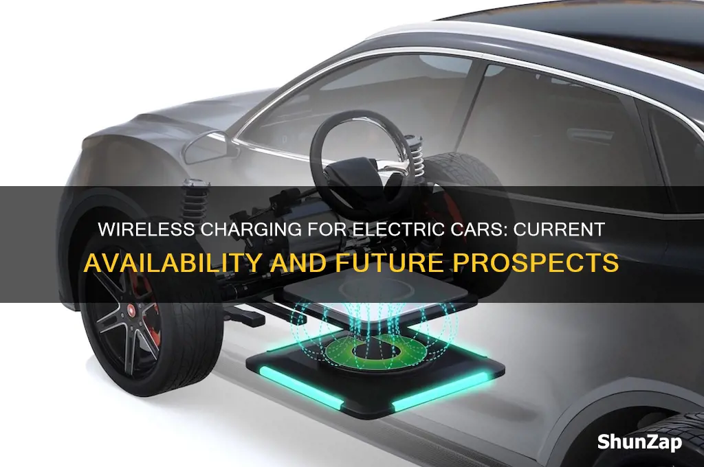 are wireless chargers for electric cars available