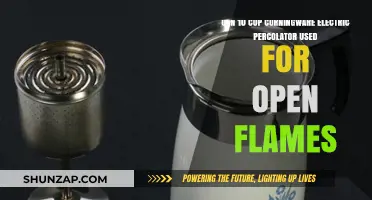 Using a Corningware Electric Percolator on Open Flames: Safe or Risky?