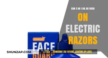 Using 3-in-1 Oil for Electric Razor Maintenance: Safe or Risky?