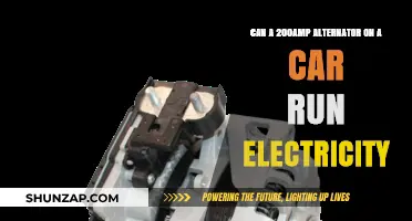 Powering Your Home: Can a Car's 200-Amp Alternator Run Electricity?