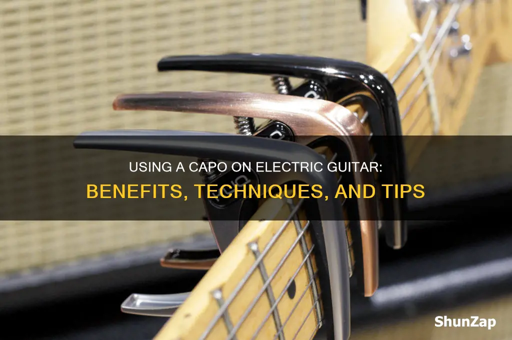can a capo be used for an electric guiatar