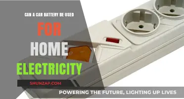 Using Car Batteries for Home Power: Feasible or Risky?