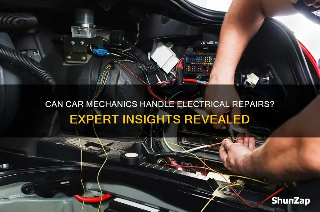 can a car mechanic do electrical work