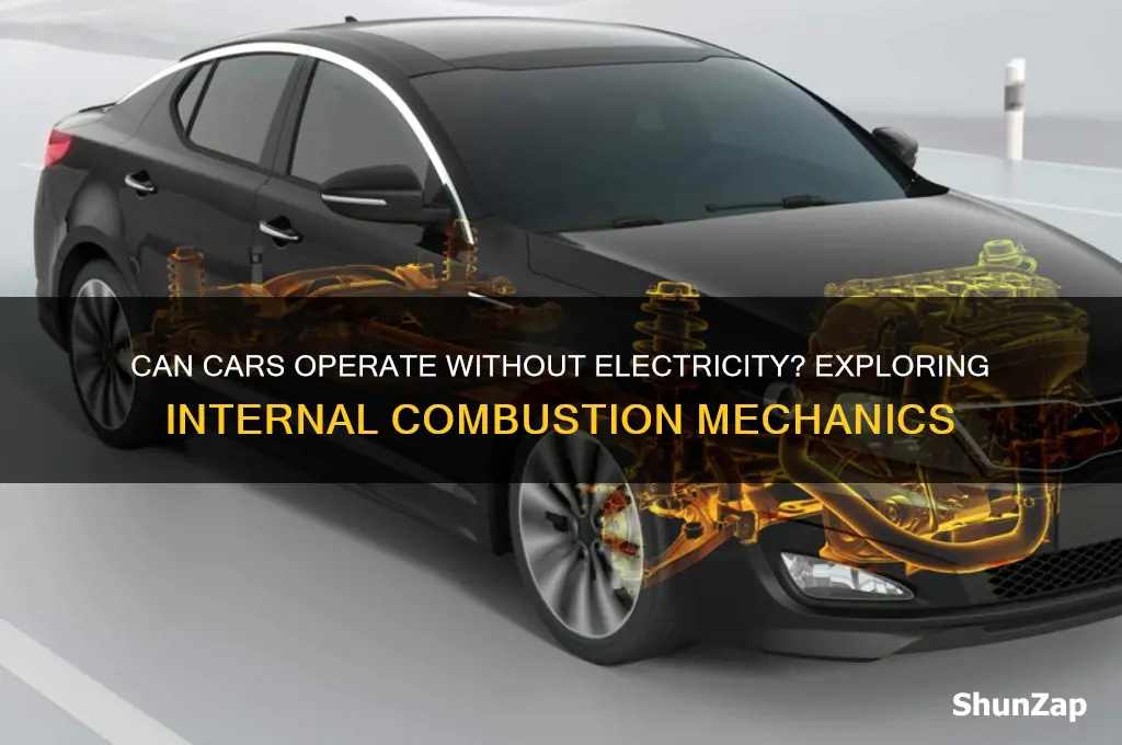 can a car run without electricity