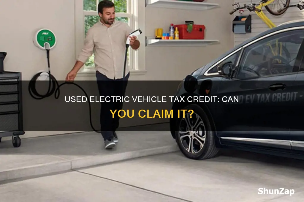 can a claim credit for buying a used electric vehicle