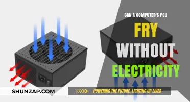 Exploring the Myth: Can a Computer's PSU Fry Without Electricity?