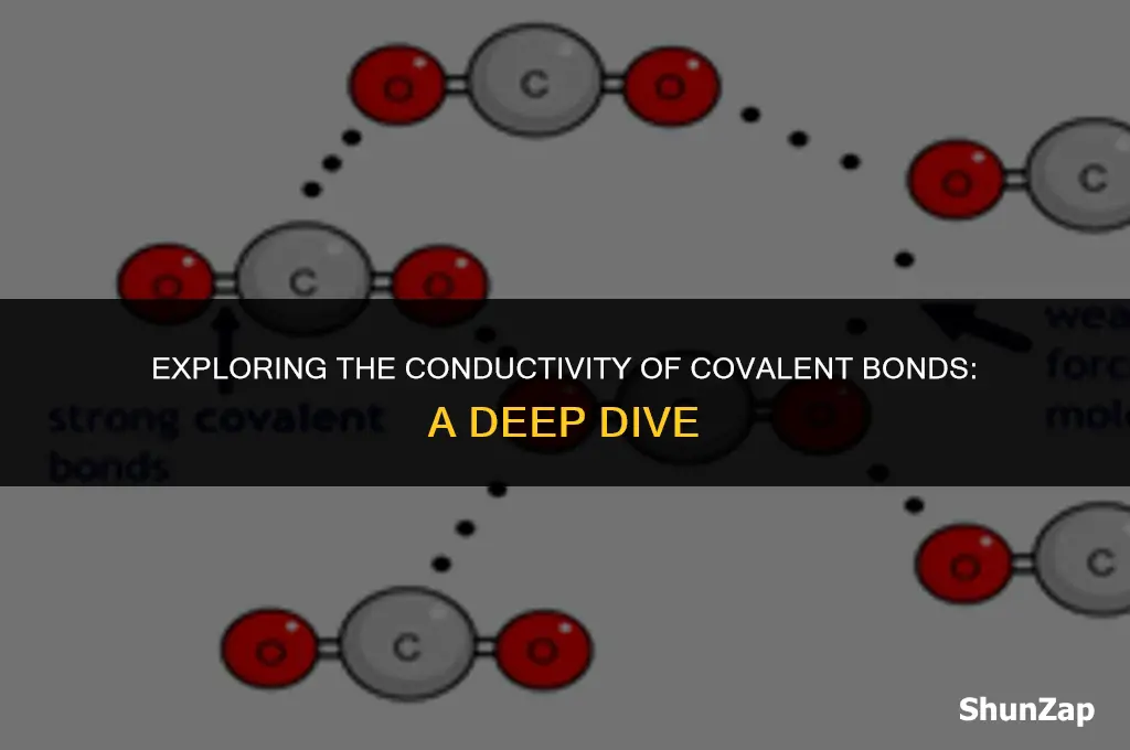 can a covalent bond conduct electricity