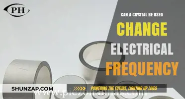 Can Crystals Alter Electrical Frequencies? Exploring Piezoelectric Properties