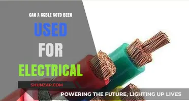 Can a Cable Coat Be Safely Used for Electrical Wiring?