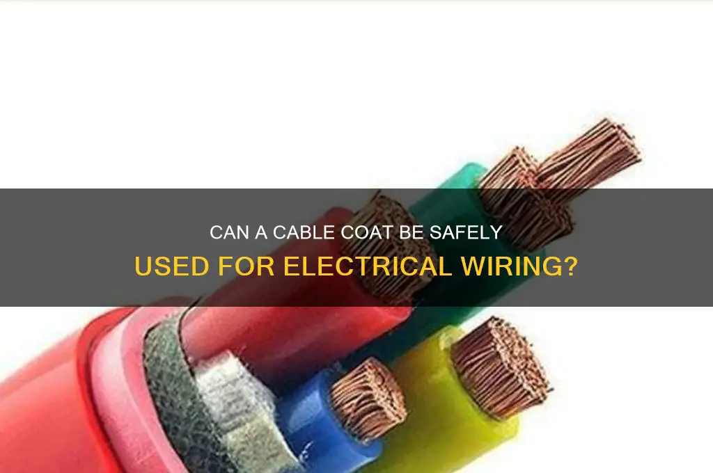 can a csble cotd been used for electrical