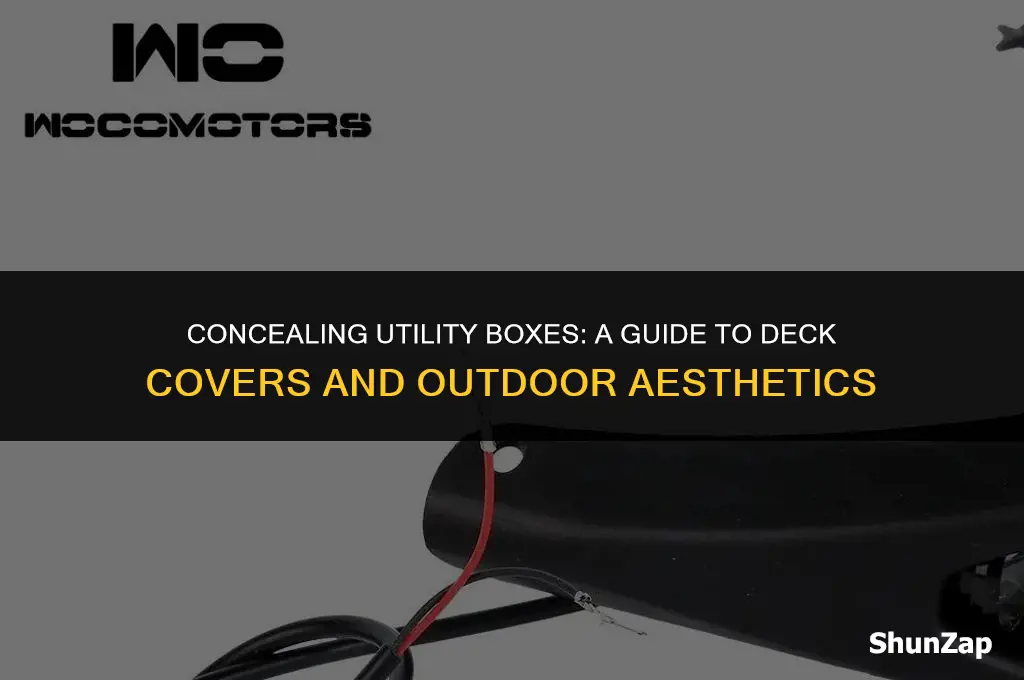 can a deck cover electrical box