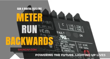 Reversing the Flow: Can Digital Electric Meters Run Backwards?