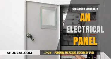 Exploring Safety: Can a Door Swing Into an Electrical Panel?